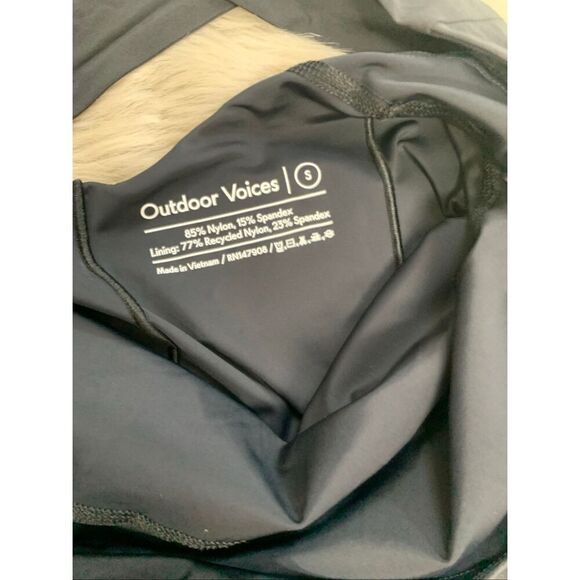 Outdoor Voices Cross Back Black Dress Small - Picture 4 of 8